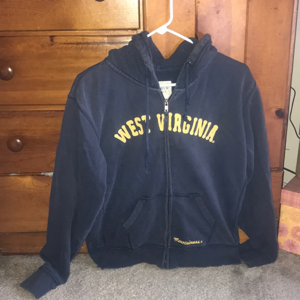 WEST VIRGINA ZIP UP HOODIE